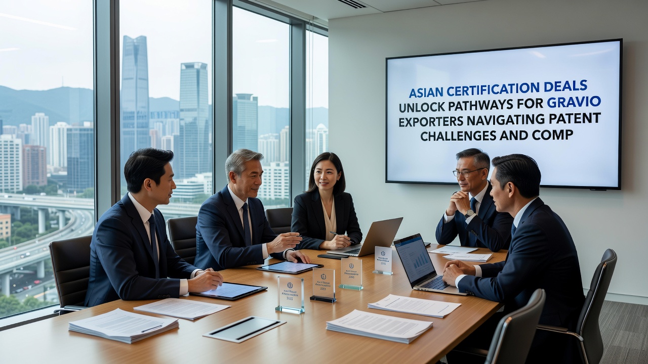 Warehouse facility in Singapore handling certified Gravio component shipments